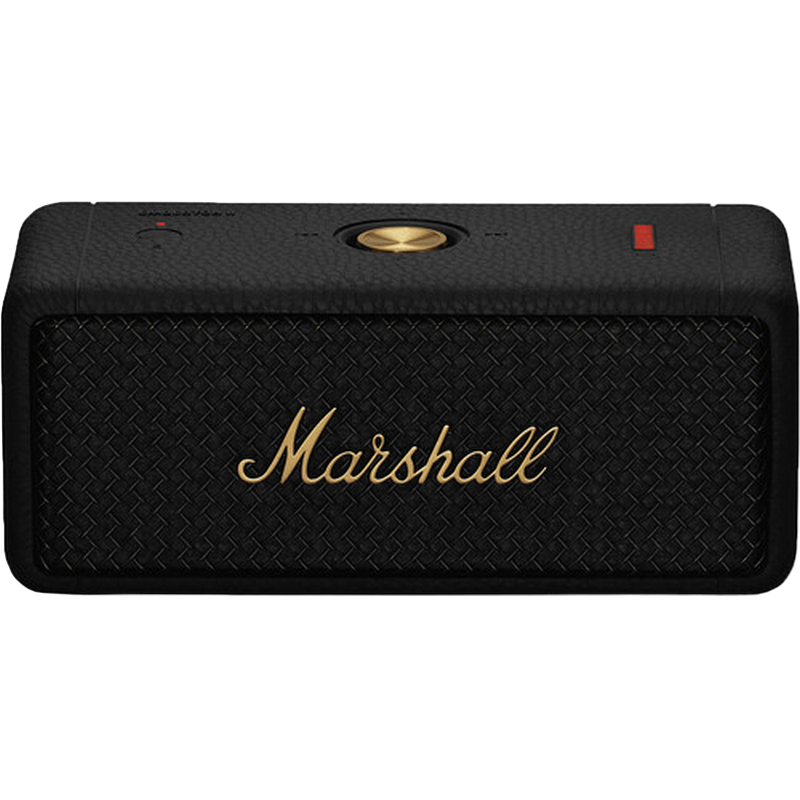 Marshall EMBERTON II Portable Bluetooth Speaker - Black and Brass