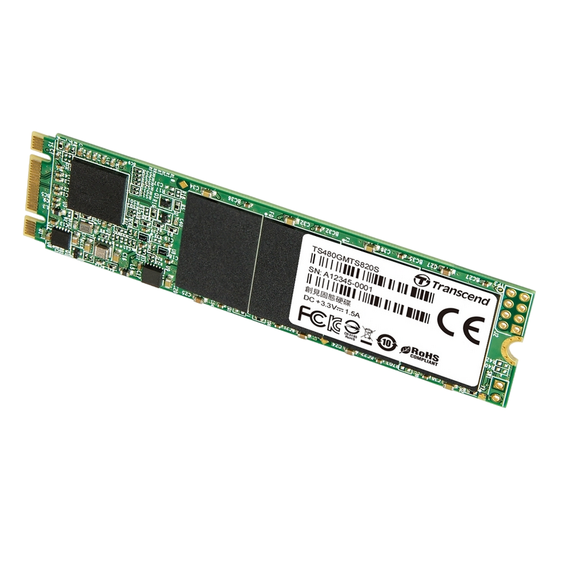 Накопитель SSD Transcend 820S, 480Гб, TS480GMTS820S