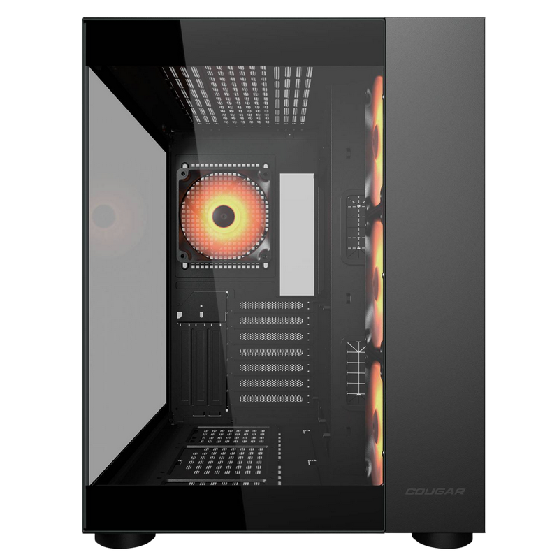 Carcasă PC Cougar FV150 RGB Midi-Tower Negru
