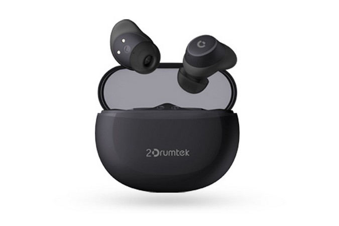 Wireless Earphones A4tech B27, 10 mm driver, 32 Ohm, 100db, Bluettoth 5.2, 40/400mAh, IPX4, Ash Grey