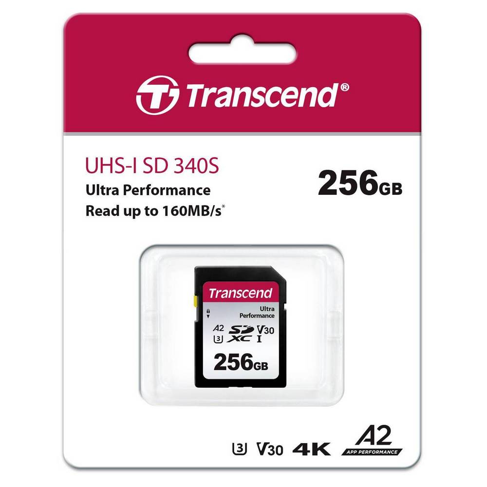 Card de Memorie Transcend SDXC 340S, 256GB (TS256GSDC340S)