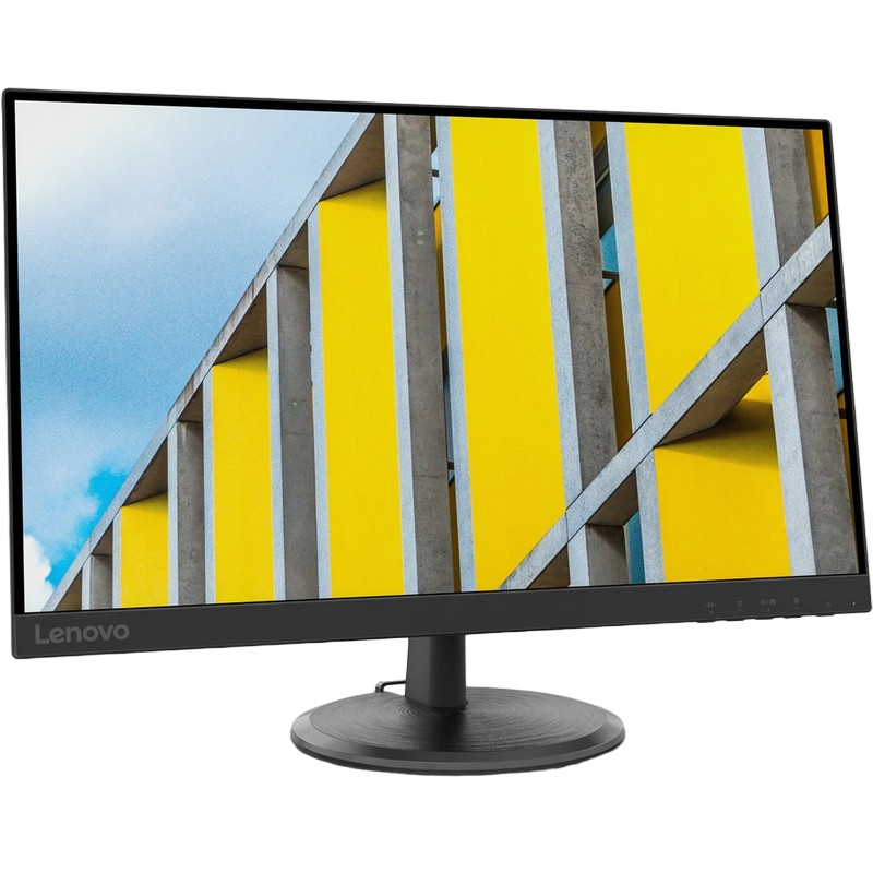 27" Monitor Lenovo D27q-30, VA 2560x1440 WQHD, Negru