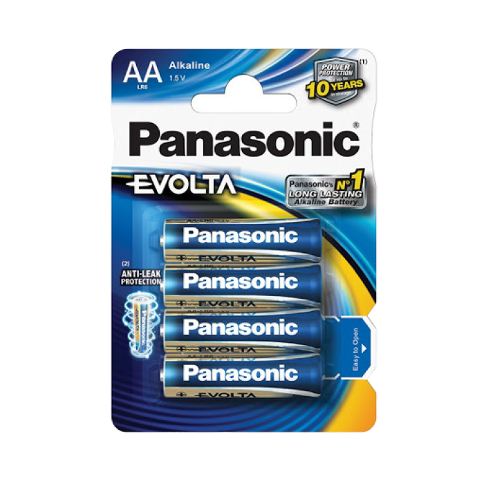 Батарейки Panasonic LR6EGE, AA, 4шт.