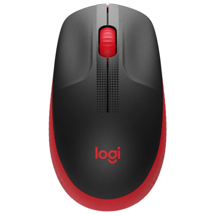 Беcпроводная мышь Logitech M190, Красный