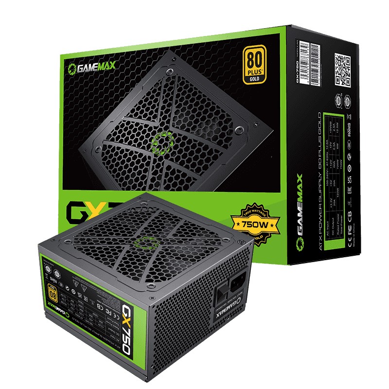 Sursă Alimentare PC Gamemax GX-750, 750W, ATX, Complet modular