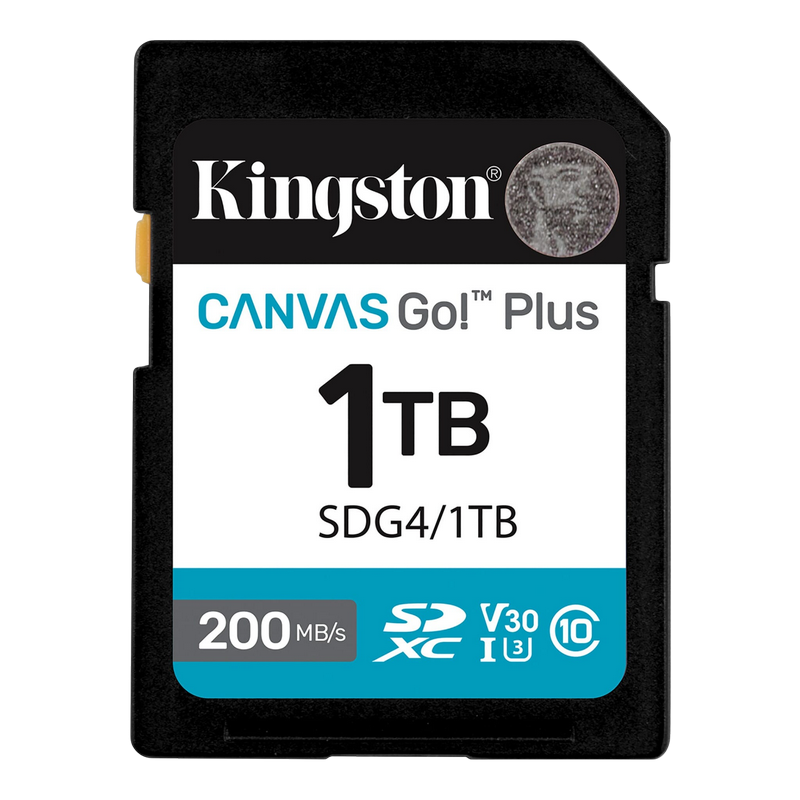 Карта памяти Kingston Canvas Go! Plus, 1024Гб (SDG4/1TB)