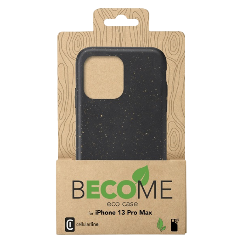 Cellular Apple iPhone 13 Pro Max, Eco Case, Black