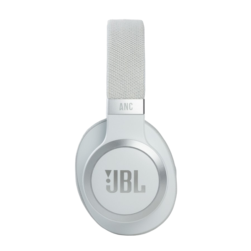 Headphones  Bluetooth  JBL   LIVE660NC White, On-ear, active noise-cancelling