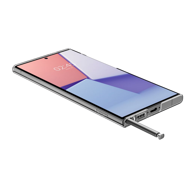 Spigen Samsung S23 Ultra, Airskin, Crystal Clear