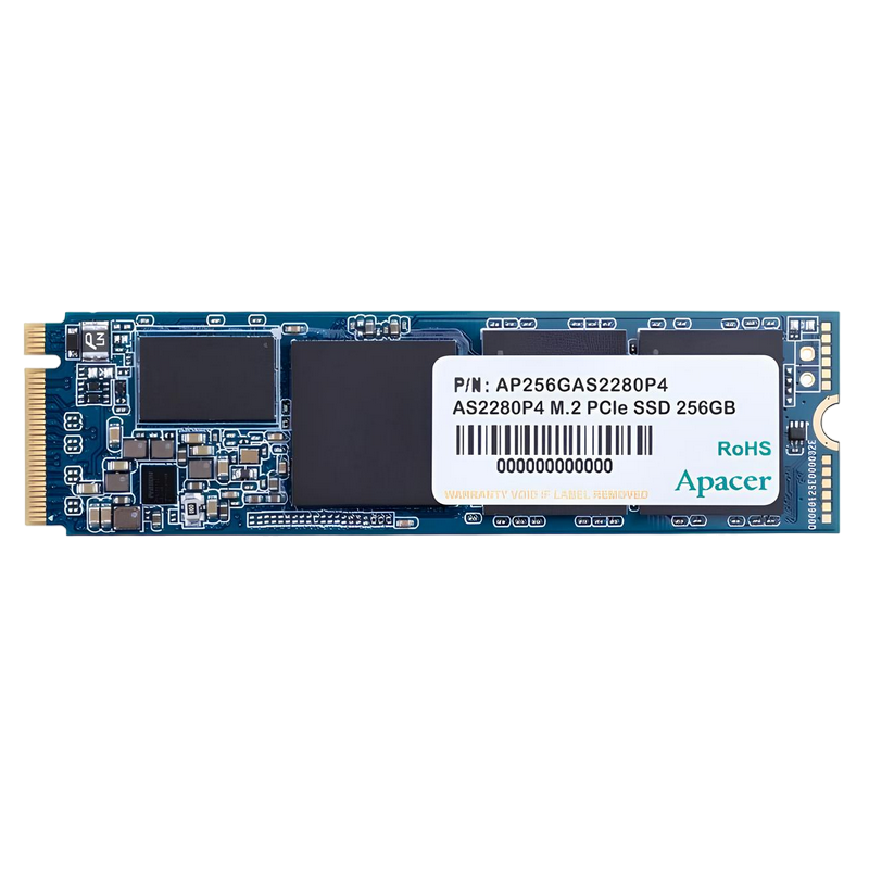 Накопитель SSD Apacer AS2280P4, 256Гб, AP256GAS2280P4-1