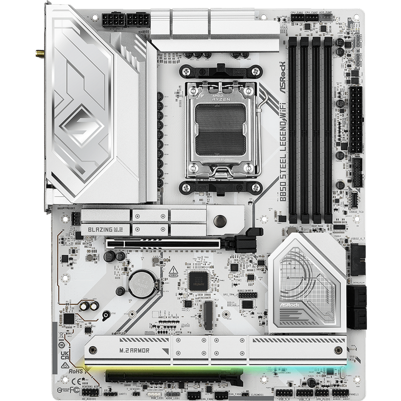 Placă de bază ASRock B850 STEEL LEGEND WIFI AM5 ATX