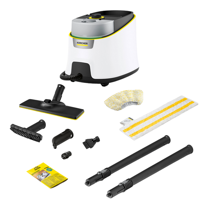Aparat de curățat cu abur Karcher SC 4 Deluxe EasyFix 1.513-460.0, Alb