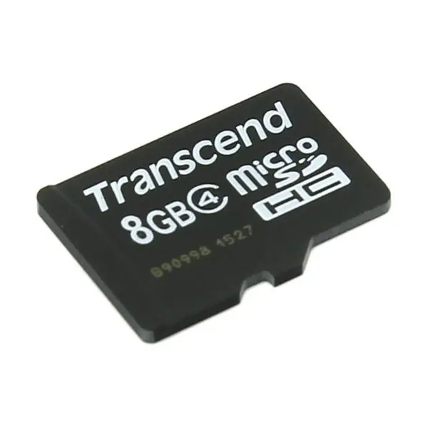 Card de Memorie Transcend microSDHC Class 4, 8GB (TS8GUSDC4)