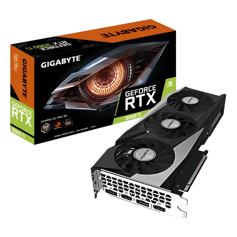 Видеокарта Gigabyte GV-N306TXGAMING OC-8GD,  8GB GDDR6 256бит  - photo