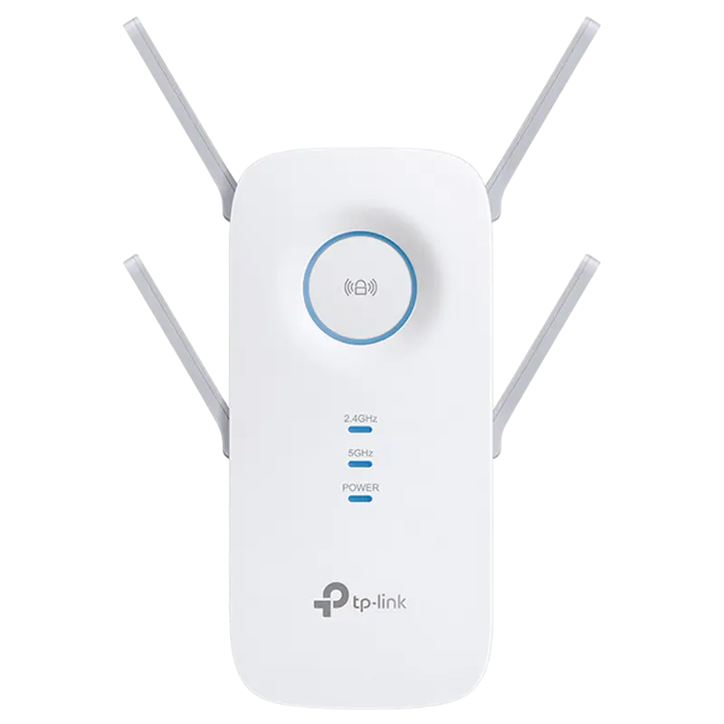 Усилитель Wi‑Fi сигнала TP-LINK RE650, 800 Мбит/с, 1733 Мбит/с, Белый - photo