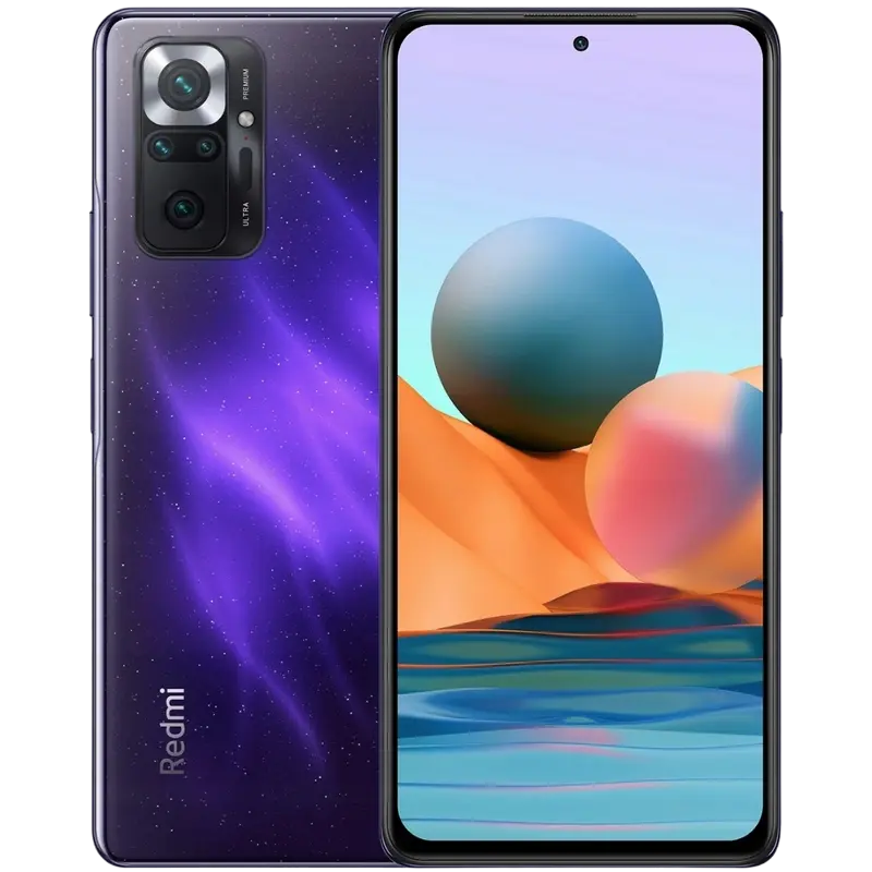 Смартфон Xiaomi Redmi Note 10 Pro, 8Гб/256Гб, Фиолетовый - photo