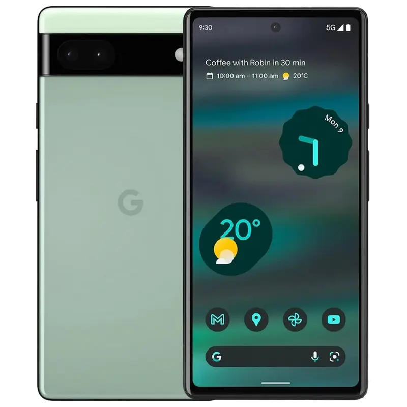 Smartphone Google Pixel 6a, 6GB/128GB, Sage Green - photo