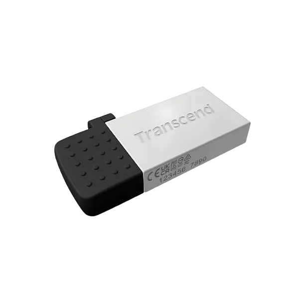 Memorie USB Transcend JetFlash 380, 64GB, Argintiu - photo