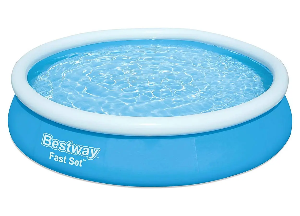 Надувной бассейн Bestway Fast Set, 6050л, Синий/Белый, 57273 - photo