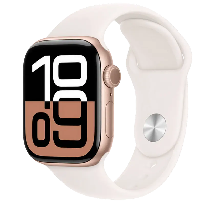 Ceas inteligent Apple Watch Series 10, 42mm, Light Blush - photo