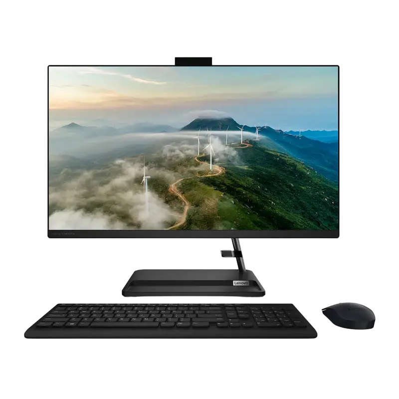 Моноблок Lenovo IdeaCentre 3 27IAP7, 27", Intel Core i5-13420H, 16Гб/512Гб, Без ОС, Чёрный - photo