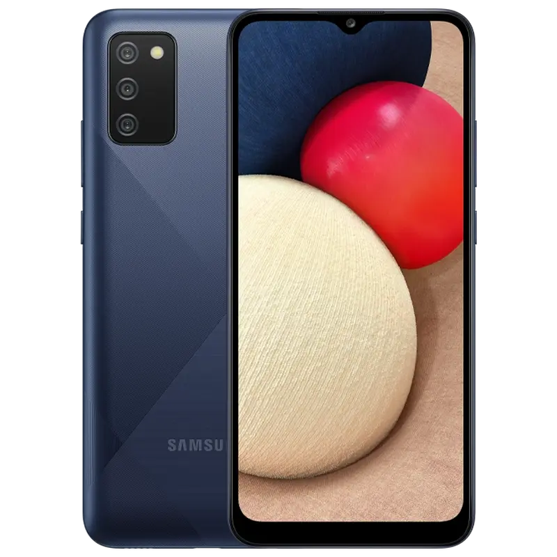 Смартфон Samsung Galaxy A02s, 3Гб/32Гб, Синий - photo