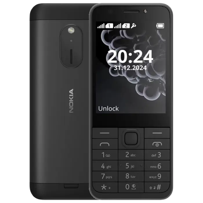 Мобильный телефон Nokia 230 (2024), Чёрный - photo