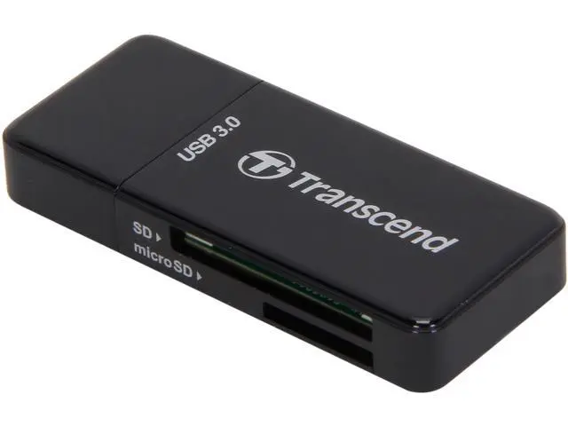 Cititor de carduri Transcend TS-RDF5, USB Type-A, Negru - photo