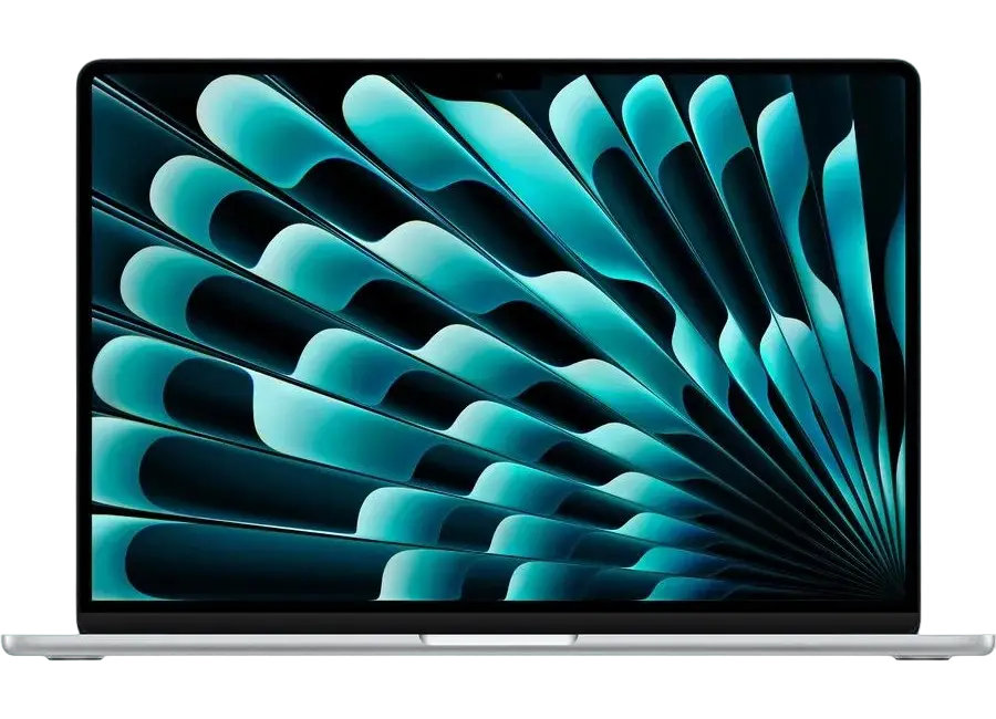 Ноутбук 15,3" Apple MacBook Air A2941, Серебристый, M2 with 8-core CPU and 10-core GPU, 16Гб/512Гб, macOS Ventura - photo