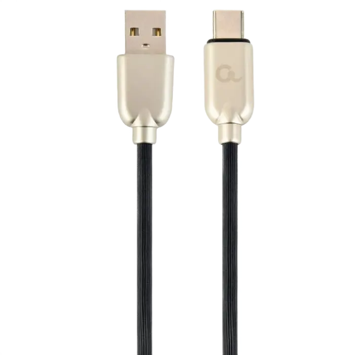 Cablu încărcare și sincronizare Cablexpert CC-USB2R-AMCM-2M, USB Type-A/USB Type-C, 2m, Negru - photo