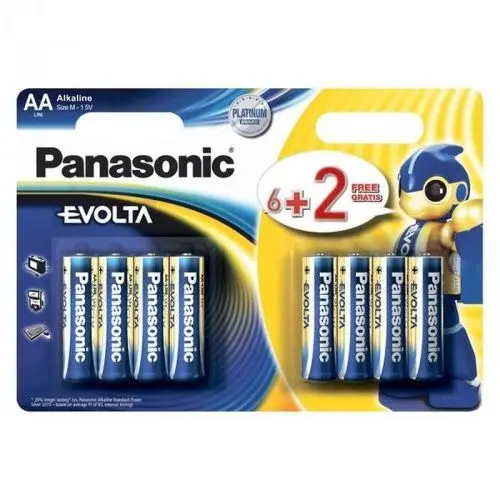 Baterii Panasonic LR6EGE, AA, 8buc. - photo