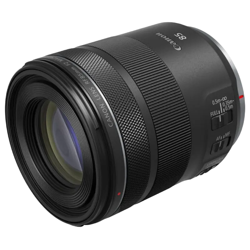 Obiectiv foto Canon RF 85mm f/2.0 Macro IS STM