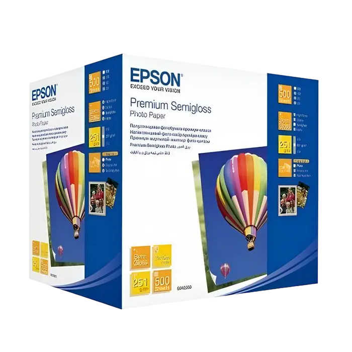 Hârtie fotografică Epson Premium Semigloss Photo Paper, А6 - photo