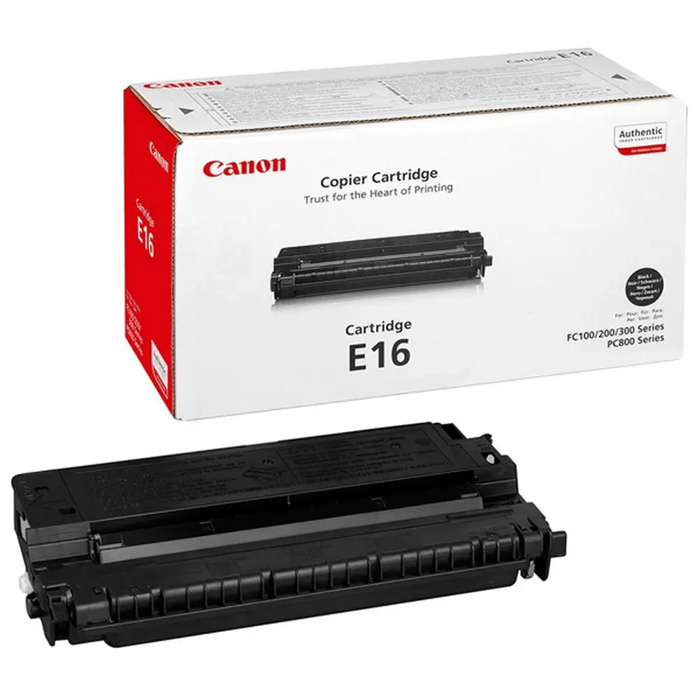 Laser Cartridge for Canon E-16 black Compatible - photo