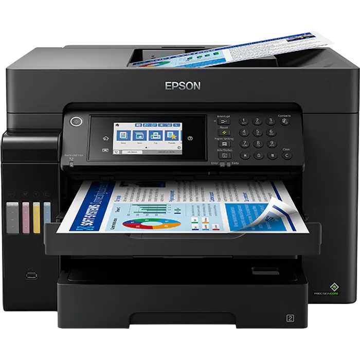 Multifunctional Inkjet Epson L15160, Negru - photo