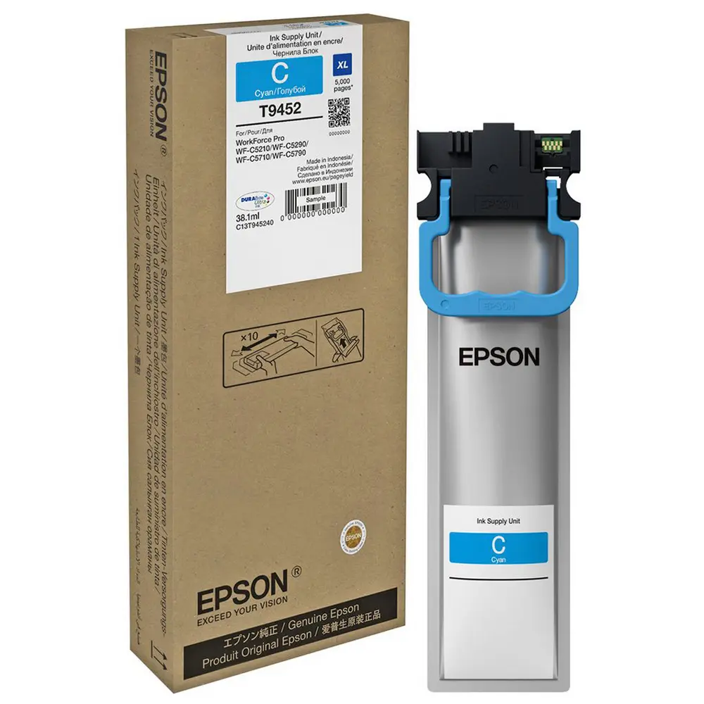 Recipient de cerneală Epson T94, 38ml, Cyan