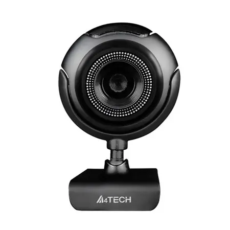 PC Camera A4Tech PK-710G, 480p, Glass lens, Built-in Microphone, Compact Design, Anti-glare Coating - photo