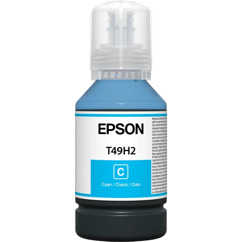 Контейнер с чернилами Epson T49H, C13T49H200, Циан - photo