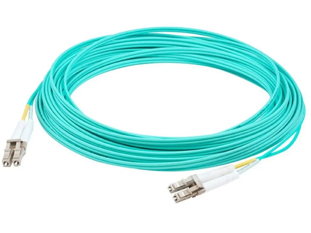 Fiber optic patch cords, Multimode OM4, LC-LC Duplex, 5M - photo