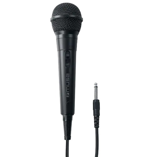 Microfon Karaoke MUSE MC-20 B, Cu fir, Negru - photo