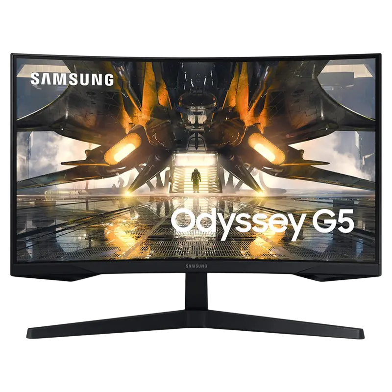 27" Monitor Gaming Samsung S27AG55, VA 2560x1440 WQHD, Negru - photo
