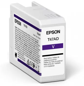 Картридж чернильный Epson T47AD UltraChrome PRO 10 INK, C13T47AD00, Фиолетовый - photo