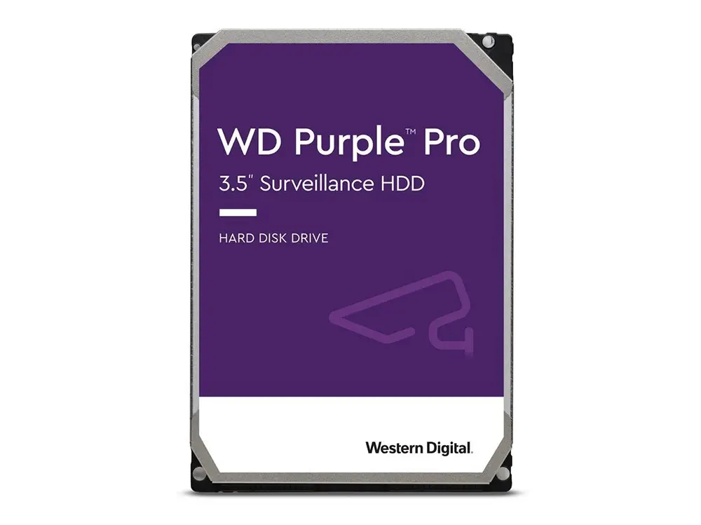 3.5" HDD 22.0TB-SATA-512MB Western Digital  "Purple Pro (WD221PURP)", Surveillance, CMR  - photo