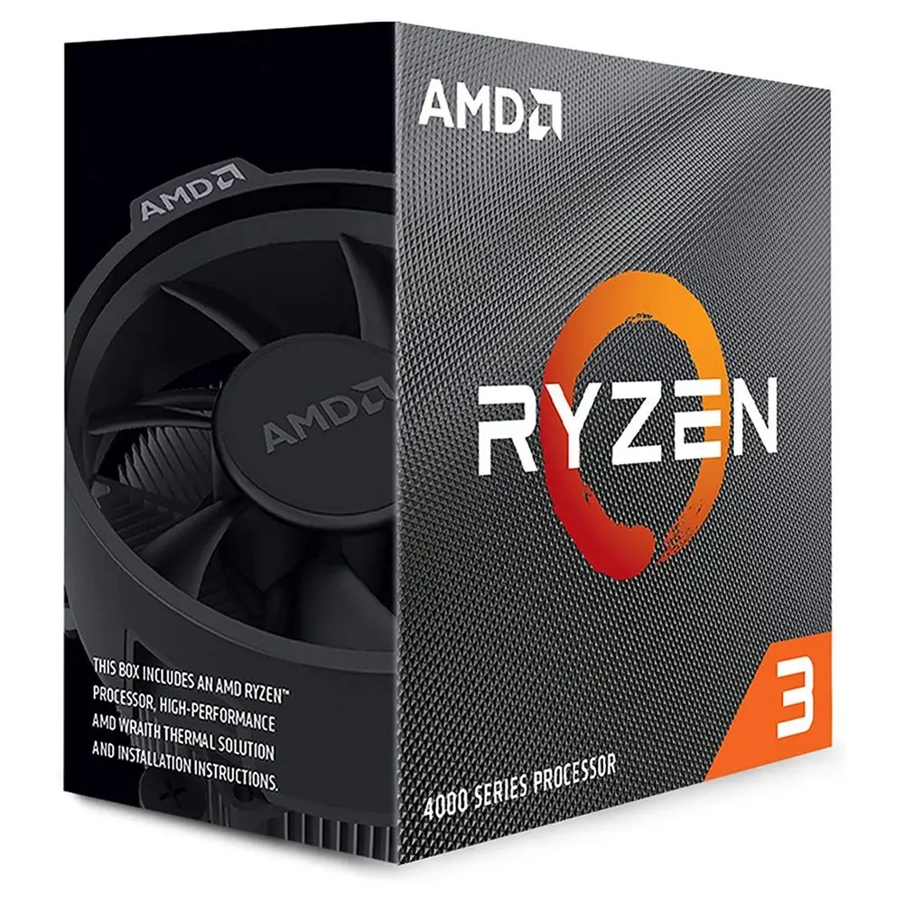 Procesor AMD Ryzen 3 4100, Wraith Stealth | Box - photo