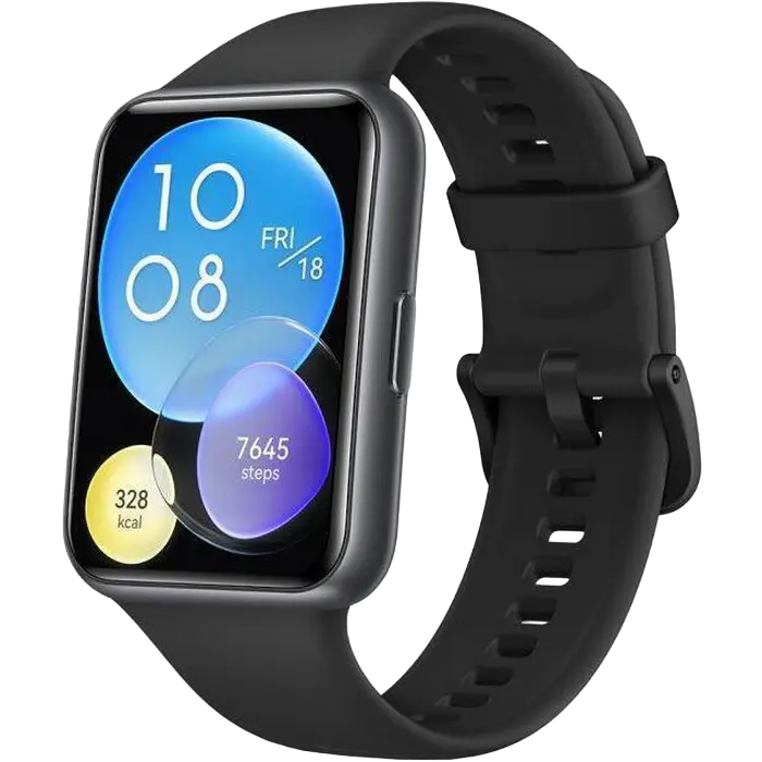 Ceas inteligent Huawei Watch Fit 2, 46mm, Negru - photo