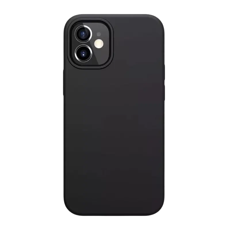 Husă Xcover iPhone 12 mini - Solid, Negru - photo