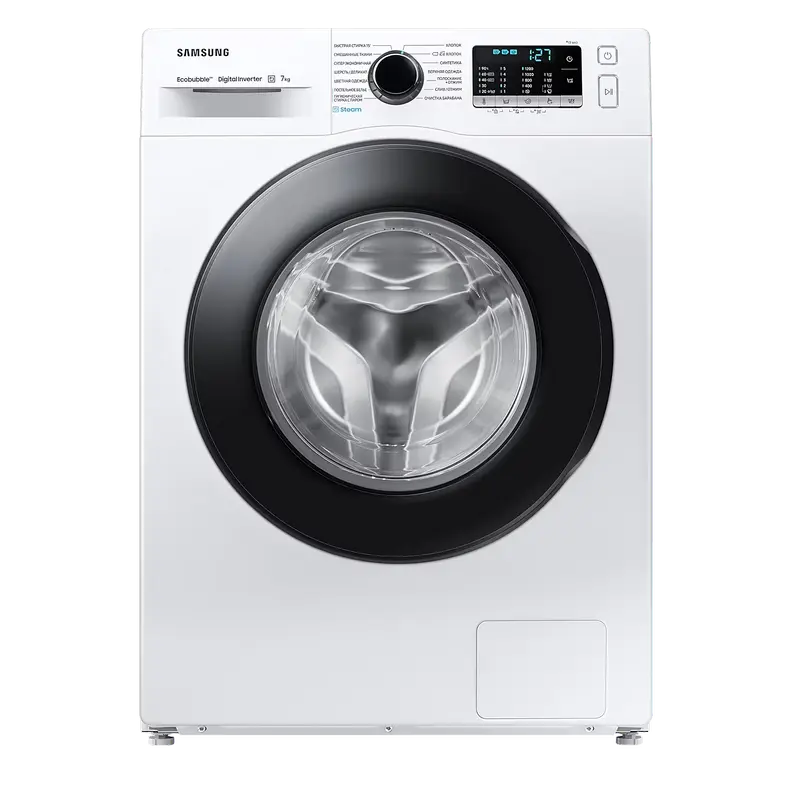 Mașină de spălat Samsung WW70AAS22AE/LD, 7kg, Alb - photo