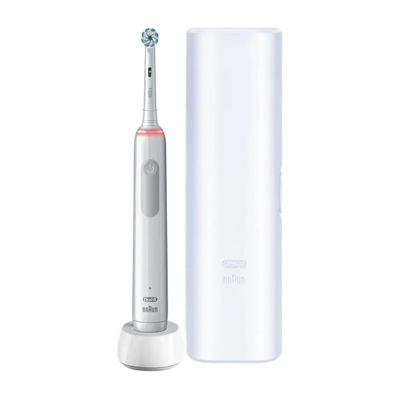 Электрическая зубная щетка Oral-B PRO 3500, White - photo