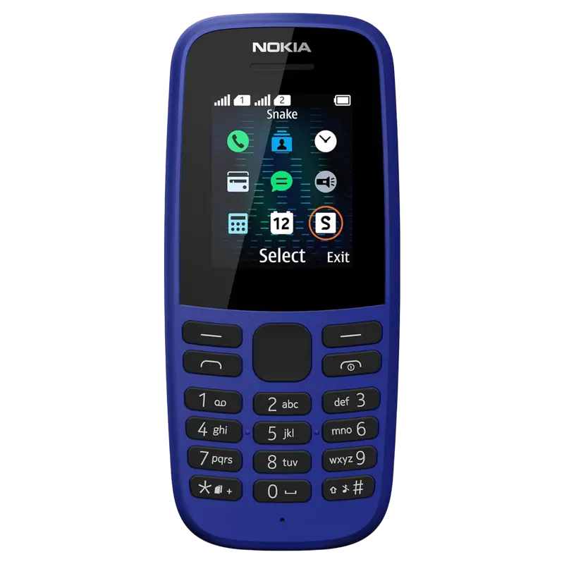 Мобильный телефон Nokia 105 (2019), Синий - photo