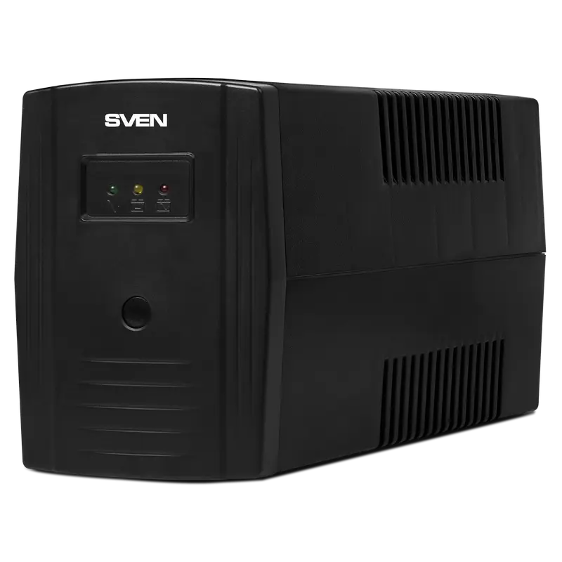 Sursă de alimentare neîntreruptibilă SVEN Pro  600, Linear-interactiv, 600VA, Turn - photo